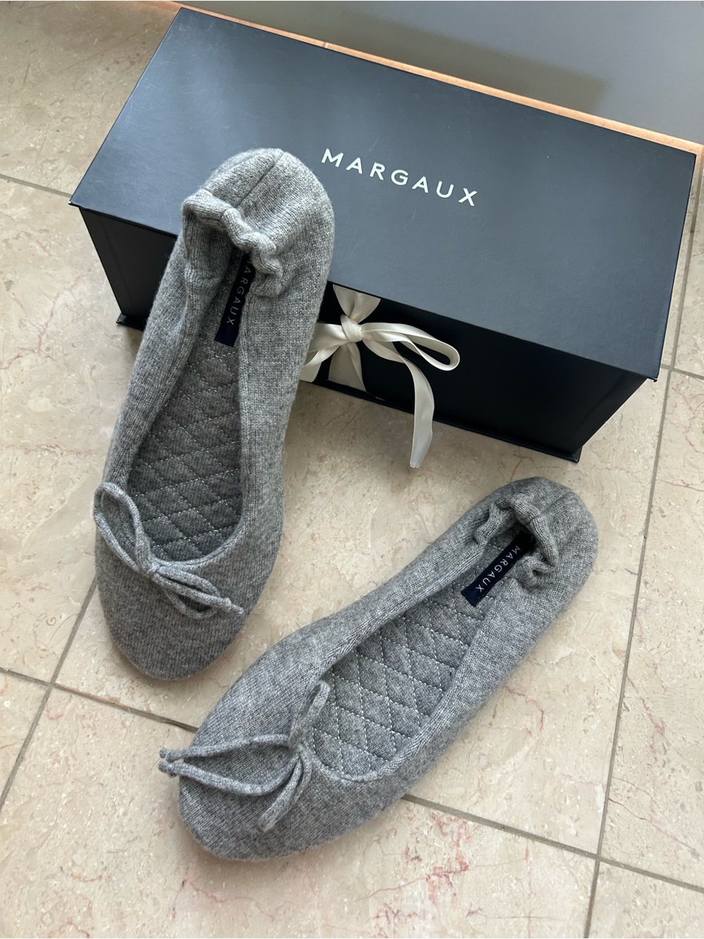Margaux Cashmere Ballet Slipper NIB